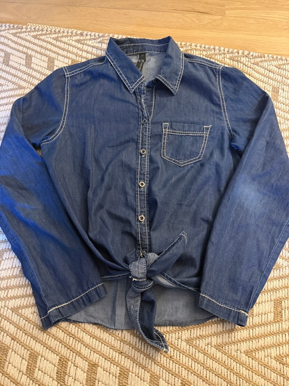 Seven7 Denim Shirt - size medium